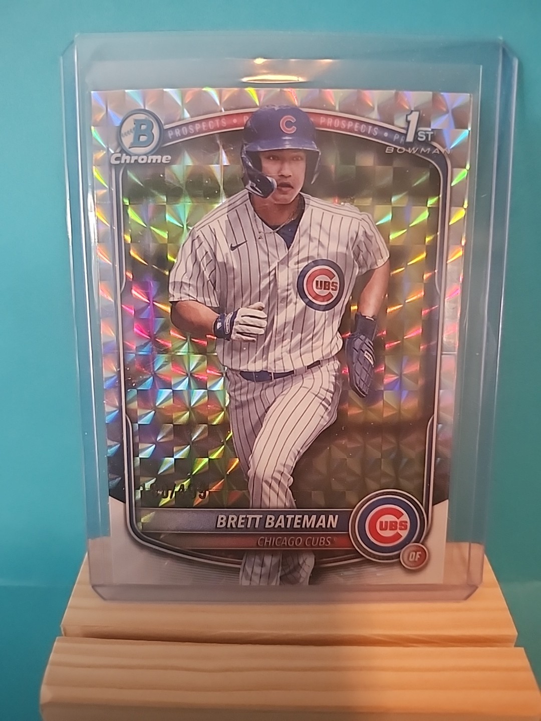 2025 Bowman Chrome Prospect Brett Bateman 1st /499 Refractor BCP-226 Chicago