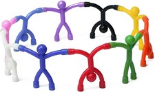 MAGMEN Classic Magnetic Fidget Toy Figures for Kids 10 Solids, Multi