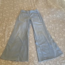 Free People We the Free Penny Pull-On Wide Leg Flare Jeans Size 26