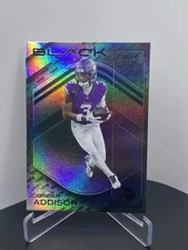 JORDAN ADDISON 2025 PANINI BLACK FOOTBALL MINNESOTA VIKINGS #59