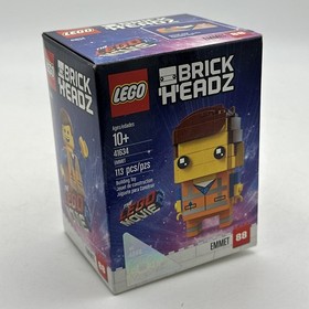 Walmart Exclusive LEGO BRICKHEADZ Emmet (41634) Retired New Sealed In Box #4886