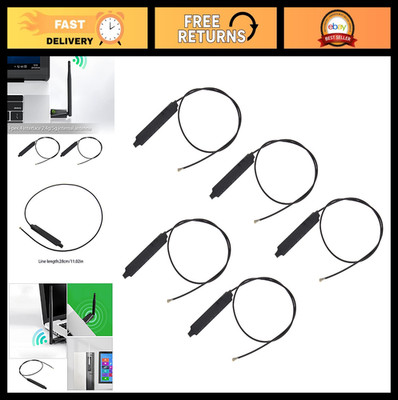 5X 28cm IPEX MHF4 WiFi Antenna Cable for 3G 4G LTE Network Signal Boost