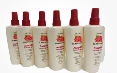 (6)One 'n Only Island Essentials Awapuhi Silicone-Free Thickening Spray 8 fl oz
