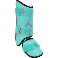 NEW - Jordan Fly Batters Leg Guard ⚾️ - RIGHT HANDED HITTER - Teal/ Pink