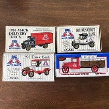 Lot Of 4, MACK BIG AUTO PARTS TRUCK by ERTL NRFB