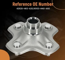 Rear Left Wheel Hub Assembly for Honda TRX420FE1 ES 42620-HR3-A20 2014-2020 thumbnail 2