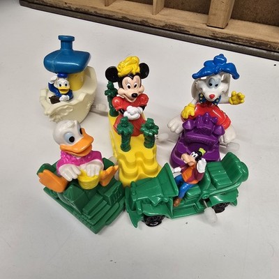 Vintage Disney Wind Up Cars & Characters Donald Minnie Goofy Roger Rabbit
