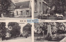 AK Gruß aus Kloster Neuendorf Altmark Gasthof Gartenlokal