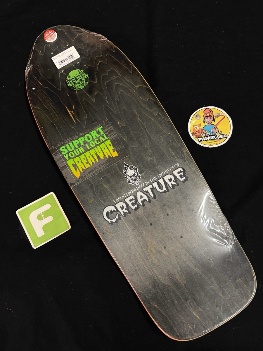 RARE SHAPED Creature Darren Navarrette Vampire Skull Skateboard