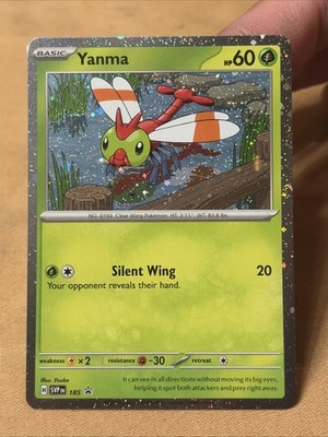 Yanma (Cosmos Holo) 185 Scarlet & Violet Promo
