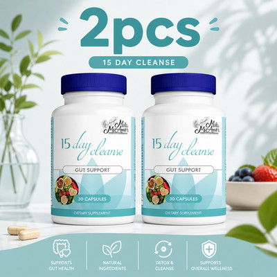 Mila Miamor 15 Day Cleanse - Gut and Colon Support - Advanced Gut Cleanse Detox