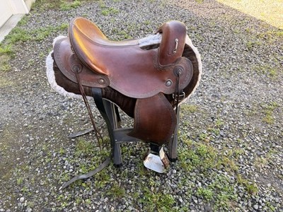 Ortho Flex Endurance Saddle Made For Ralph H Foll JR S.N. 298 15  Seat