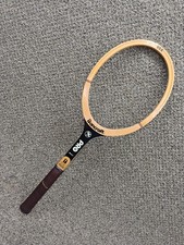 NOS Bancroft Pro Select Wooden Tennis Racket Unused Made in USA Vintage Frame