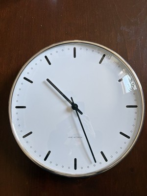 arne Jacobsen 「CITYHALL CLOCK」290mm ARNE JACOBSEN Wall Clock City Hall 290mm / 11.4inches | eBay