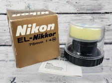 Nikon EL Nikkor 75mm f/4 N Enlarging Lens
