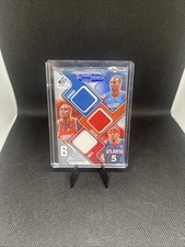 2009-10 SP GAME USED 6 STAR SWATCH JERSEY HOWARD O&rsquo;NEAL BYNUM SWIFT OKAFOR SMITH