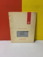 GENERAL RADIO S-LISTS-AND-DIAGRAMS-SECTION-7 1654 Impedance Comparator