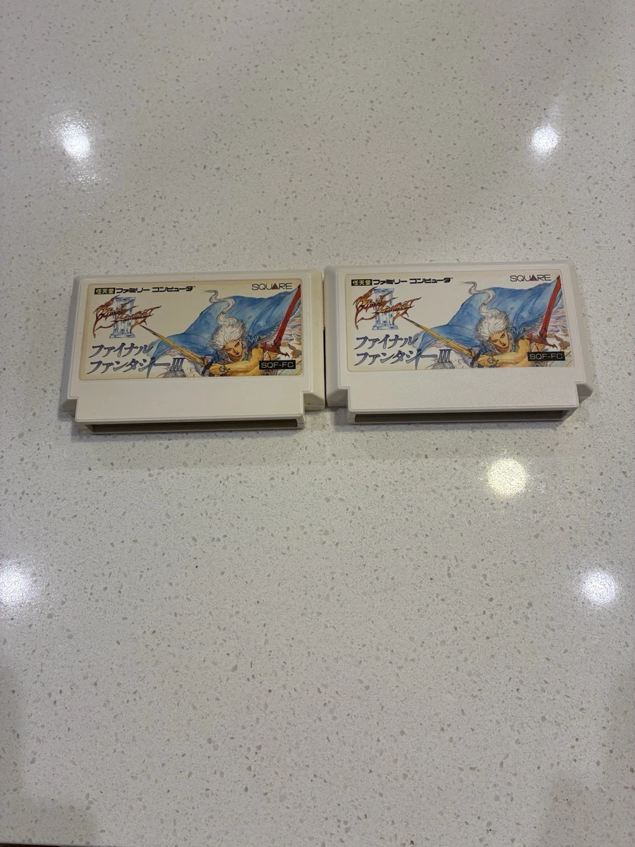 Final Fantasy III Nintendo NES NTSC-J (Japan) Video Games for sale
