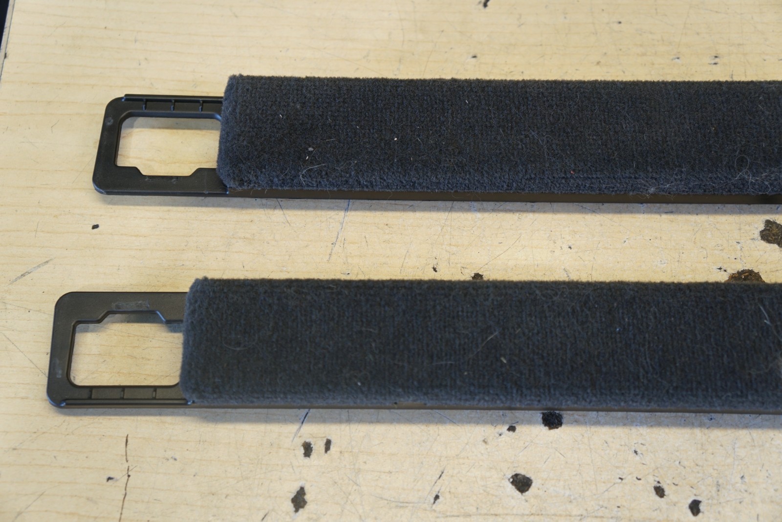 2019 - 2025 LAMBORGHINI URUS REAR LEFT & RIGHT FLOOR CARPET PANEL PAIR OEM