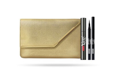 Pupa Vamp! All In And Skinny Liner Set - Spectacular Volume Mascara - Suitabl...