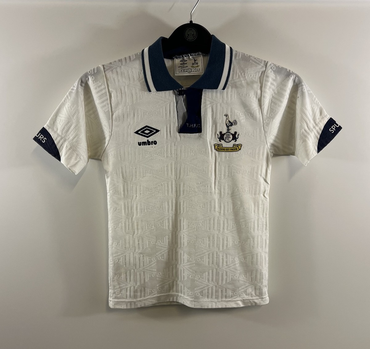ウェア Tottenham 1991/93  Uniform TOTTENHAM HOTSPUR 1991 1993 HOME SHIRT FOOTBALL SOCCER UMBRO