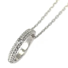 Mauboussin K18WG diamond pendant necklace - Auth free shipping from Japan- Auth 