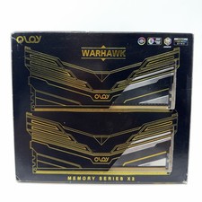 OLOy WarHawk 32GB DDR4 3200MHz 2x16GB RGB Desktop RAM Black Open Box