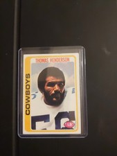 1978 Thomas Henderson RC Dallas Cowboys  Topps #213