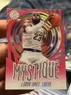 2019-20 PANINI ILLUSIONS MYSTIQUE Red #7 LEBRON JAMES - RARE - LAKERS !!!