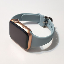 Silicone Narrow Sport Band for Apple Watch Series 10, 9, 8, 7, 6, 5, 4 - 1, SE