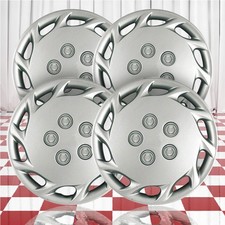 14 Push-on Silver Hubcaps For 1997-1999 Toyota Camry Qty Four