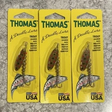 3 Packs Thomas E P Spinn 1/5 Oz Gold