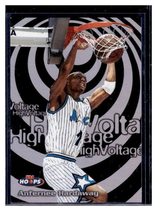 1997-98 NBA Hoops High Voltage Anfernee Hardaway #4HV Orlando Magic