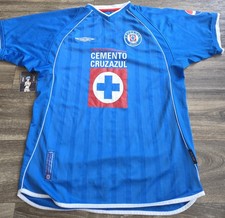 Umbro Cruz Azul 02/03 Home Futbol Soccer Jersey Mens Size M/L