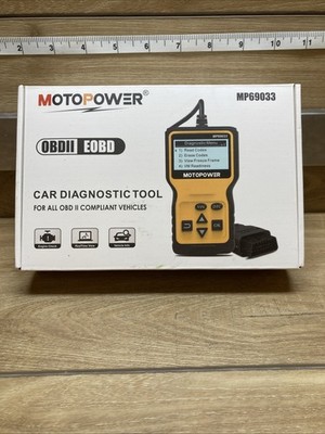 MotoPower Car Diagnostic Tool Scan OBDII/EOBD MP69033