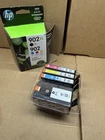 HP 902XL Genuine Black HP 902 Regular Color Ink Cartridges Authentic OEM