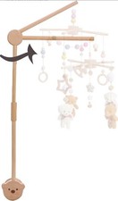 NEW HI BABY MONMENT 28-33 Inch Wooden Mobile Arm Hanger For Baby Crib Nursery