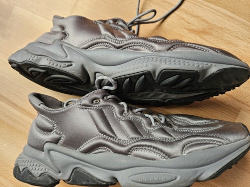 Adidas ozweego adiprene silver Grey metallic trainers size 8 - Picture 9 of 11