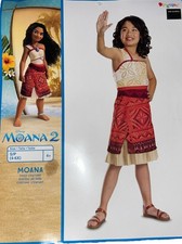 Disney Moana 2 Classic Adventure Girl Dress Up Costume S/P 4-6X