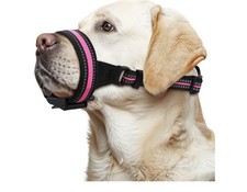 Bonthee dog muzzle adjustable , lightweight soft , allows Drinking Size XXL