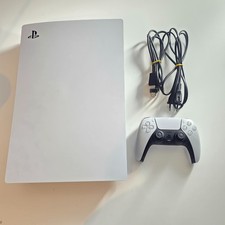 Sony PlayStation 5 Digital Konsole Edition Weiß + Controller …