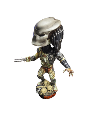 2004 NECA Predator Extreme Head Knockers Bobblehead Silver Version