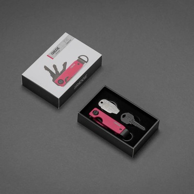 The Ridge Keycase Flamingo Pink NEW The Keycase Hard Key Case Hard To Find!!  