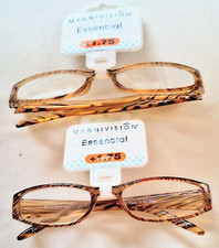 Magnivision Essential HAYES  1.75 Set of 2 Women's Reading Glasses NWT