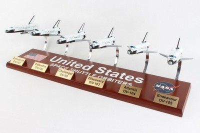 NASA Space Shuttle Orbiter 6 Desk Display Space Craft Model 1/144 SC Collection