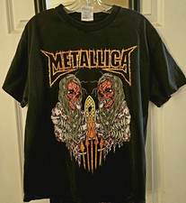 Vintage 2003 Metallica Summer Sanitarium Tour Shirt Large Fits Medium Pushead