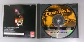SS Sega Saturn Crime Wave. Tested and working.