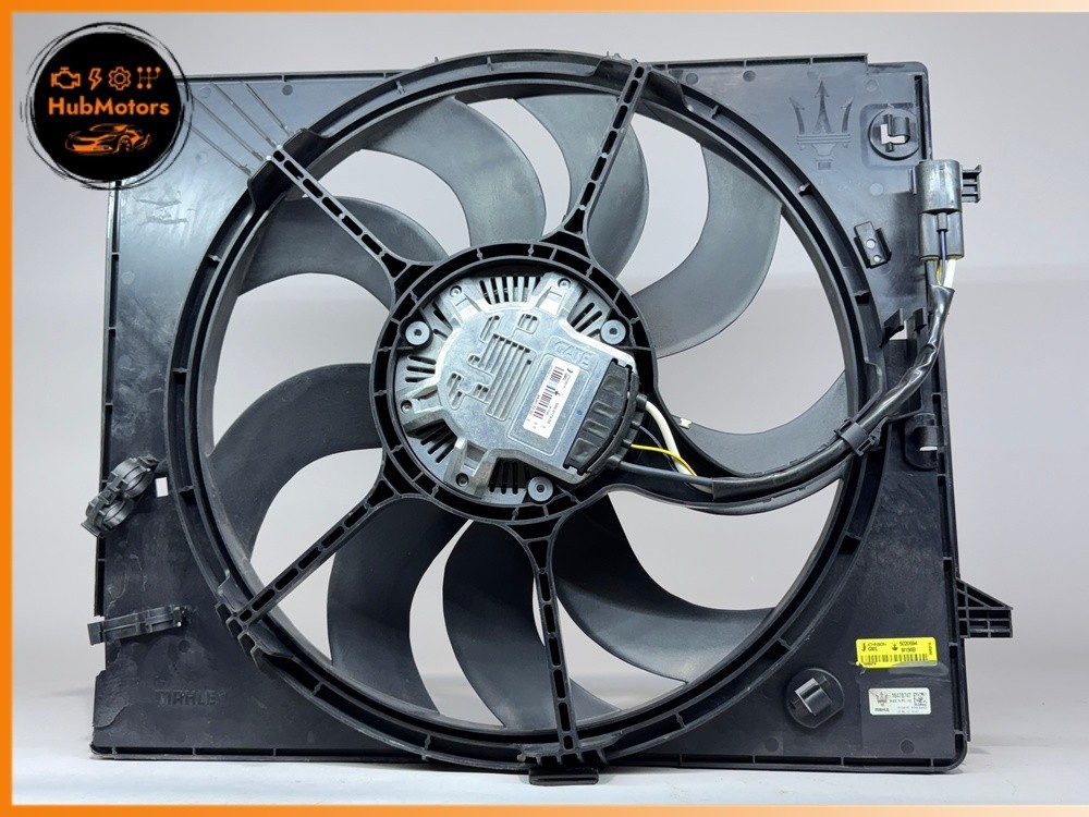 Maserati Quattroporte M156 Engine Radiator Cooling Fan Motor Assembly OEM 57K