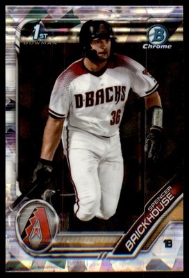 2019 Bowman Draft Sapphire Edition #BDC-175 Spencer Brickhouse