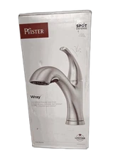 Pfister Wray Pull-Out Kitchen Faucet Spot Defense Stainless w/ Deckplate